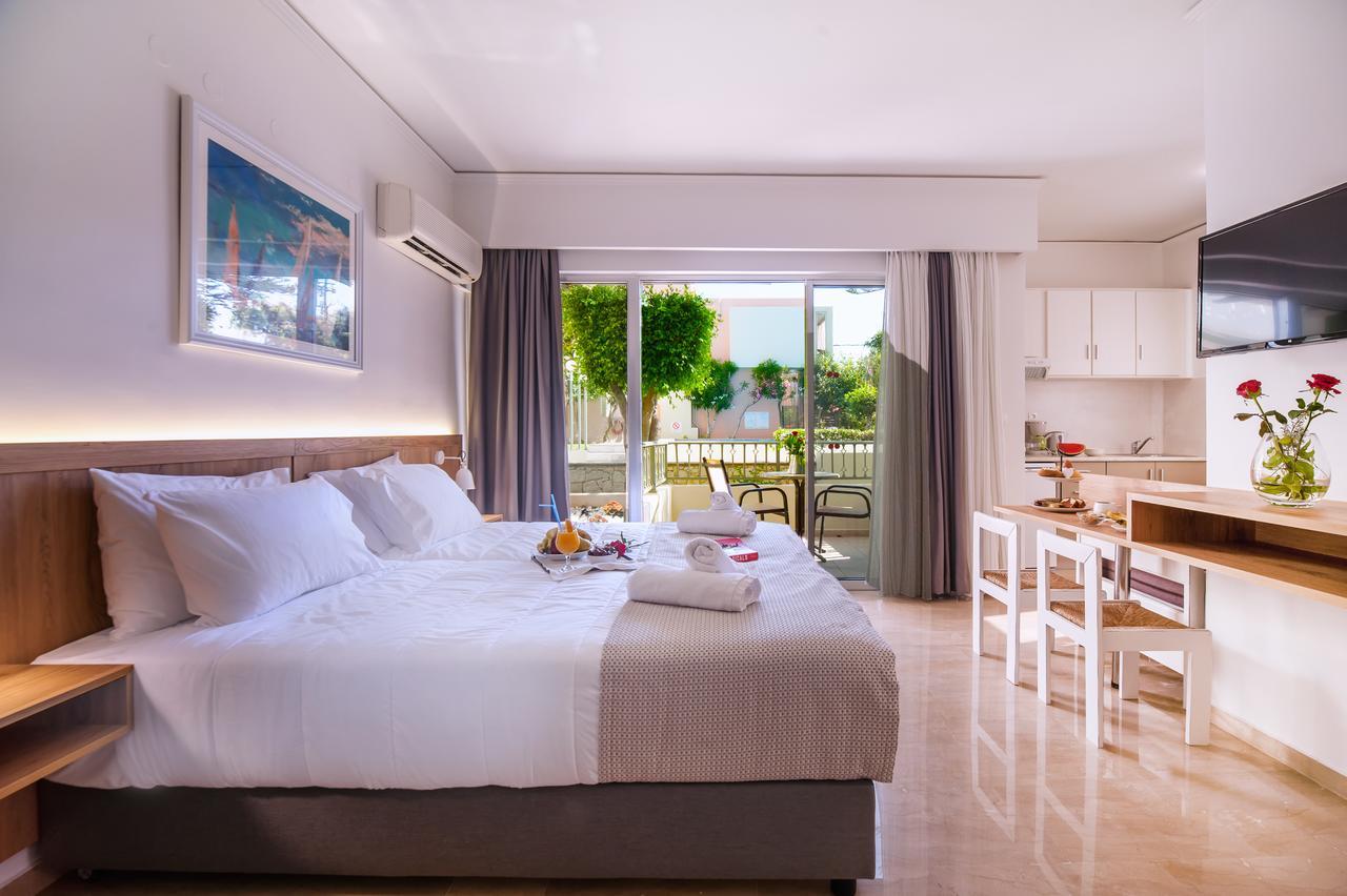 Lotus Hotel Apartments Káto Daráco Kültér fotó
