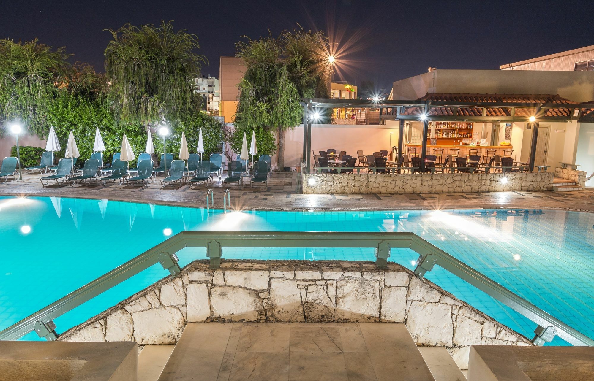 Lotus Hotel Apartments Káto Daráco Kültér fotó