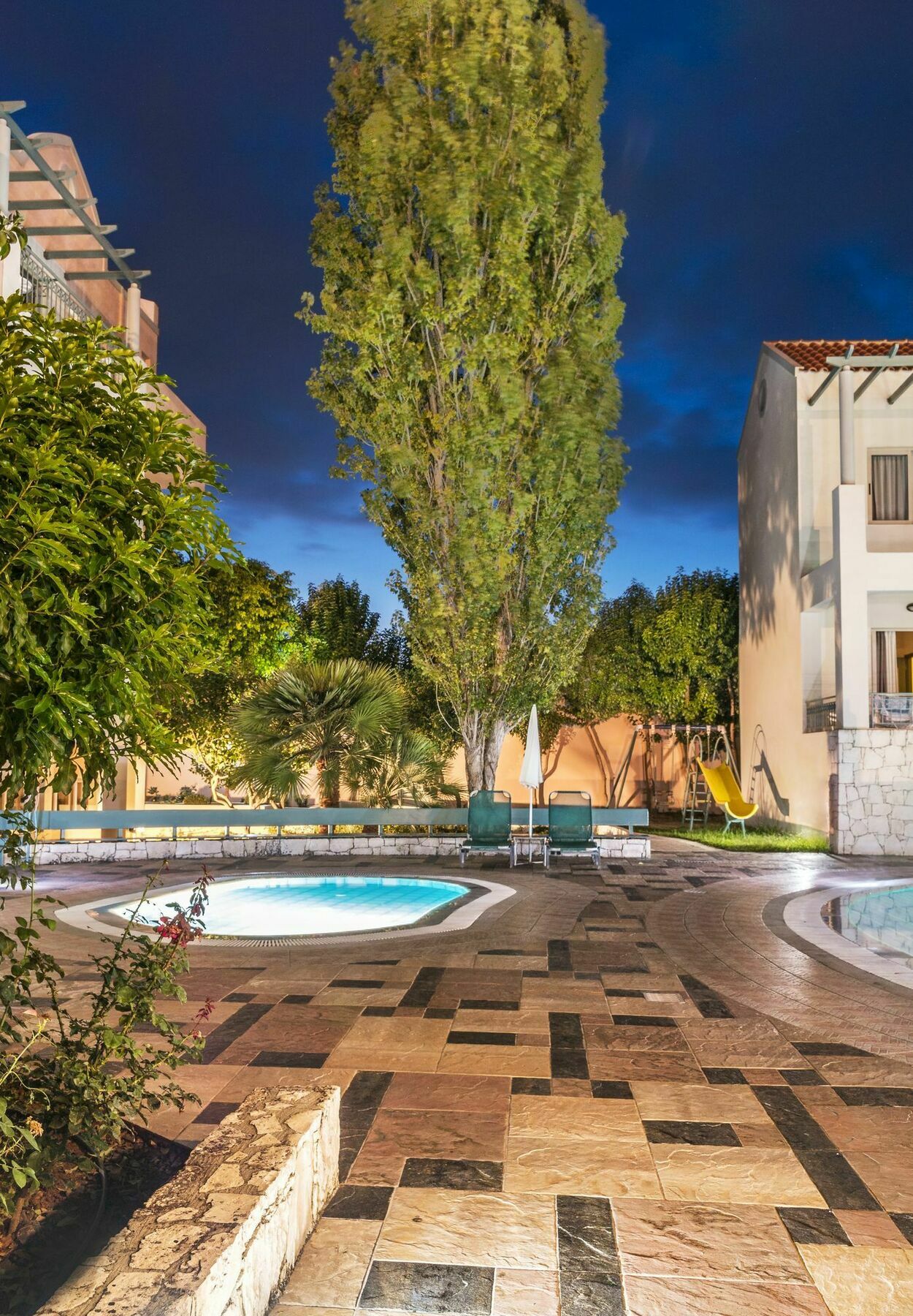 Lotus Hotel Apartments Káto Daráco Kültér fotó