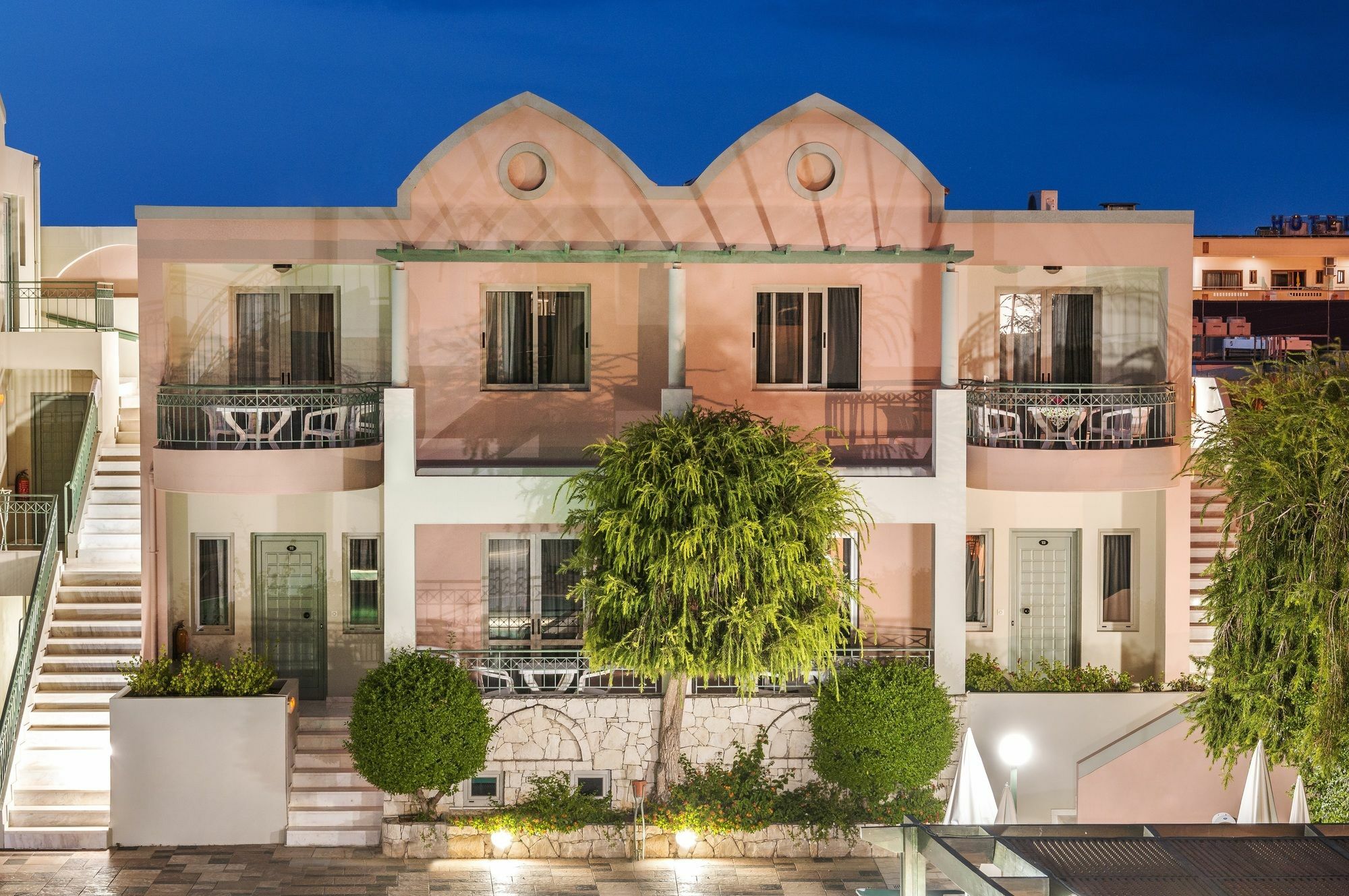 Lotus Hotel Apartments Káto Daráco Kültér fotó