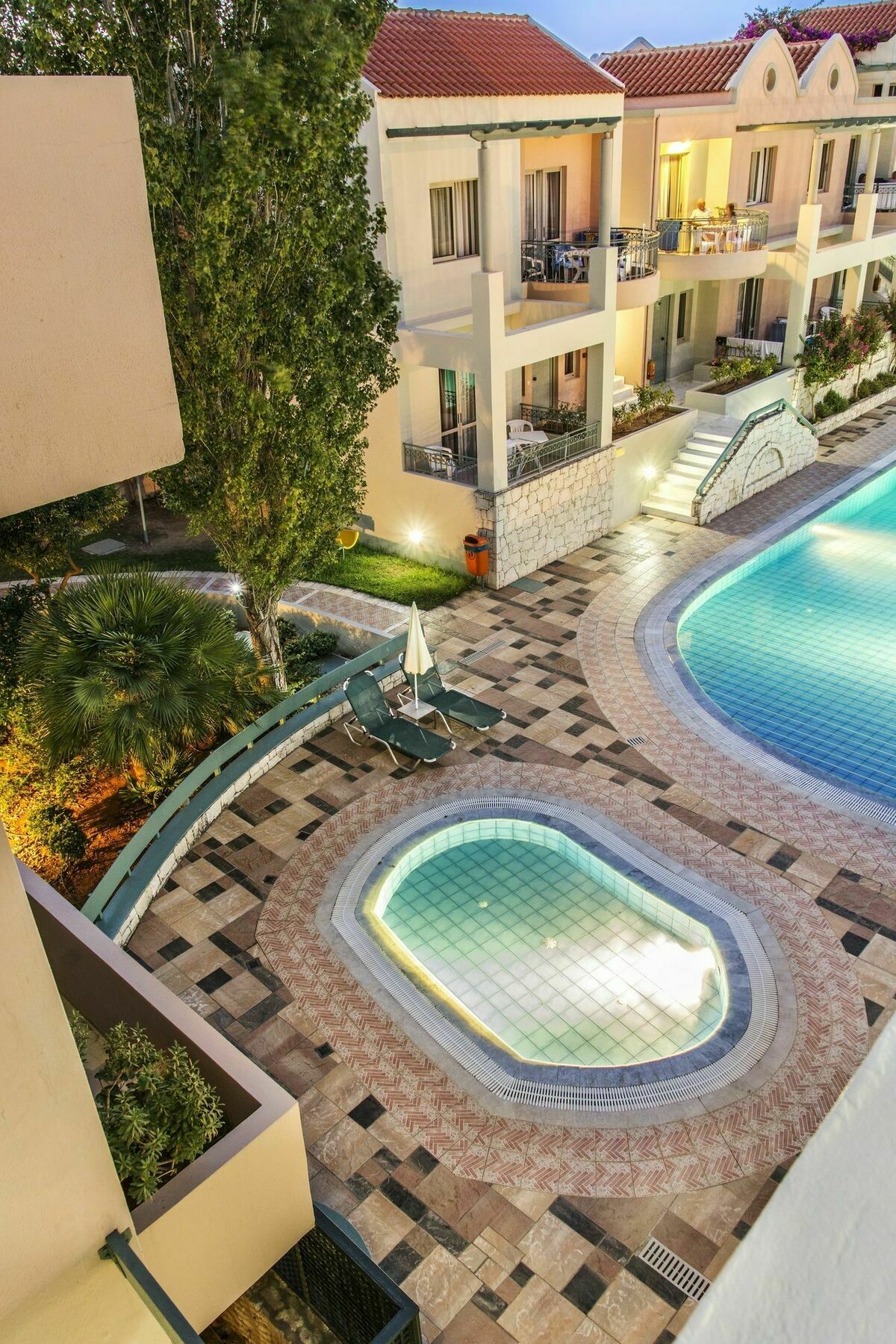 Lotus Hotel Apartments Káto Daráco Kültér fotó